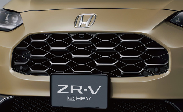とろぴかーる　premium s:hev 純正フロントグリル ホンダ『ZR-V』一部改良、ハイブリッド車のみに統一…新グリルの採用や