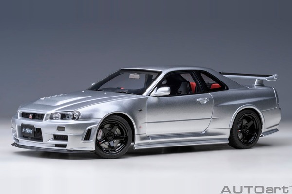R34型スカイラインGT-R、伝説のニスモ「Z-tune」仕様がスケールモデル