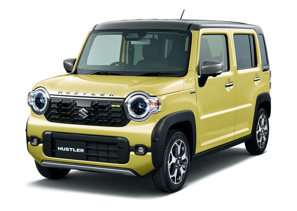 スズキ『ハスラー』に改良新型、新グリルで表情一新…159万9400円から