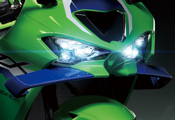 大型ウイングレットを新採用、新型カワサキ『Ninja ZX-10R』発売 248万
