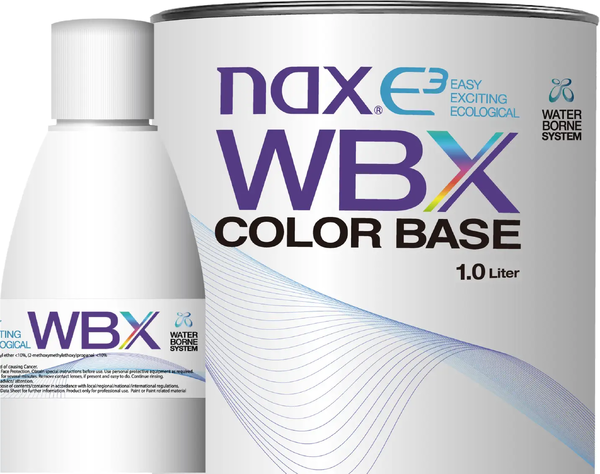 日本ペイント、自動車補修用水性塗料を「nax E-CUBE WBX」に全面