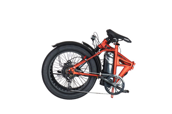 HUMMERブランドの電動アシスト折りたたみ自転車が発売、迫力のFAT