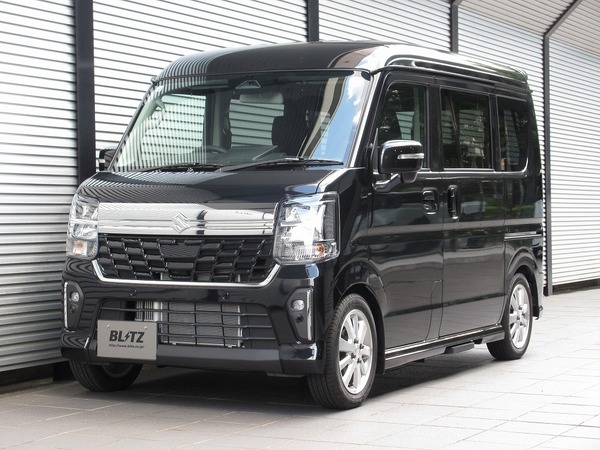 エブリイワゴン』のロール感を抑えて乗り心地アップ、ブリッツの車高調