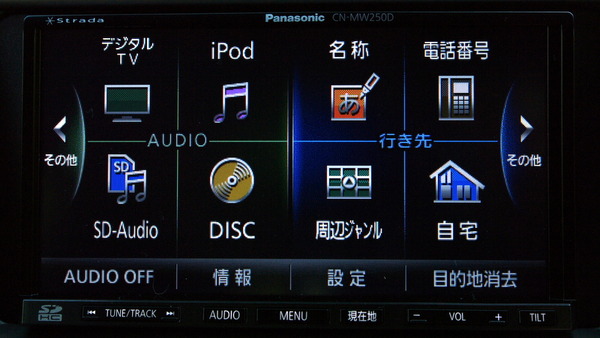 Panasonic  Strada CN-MW250D