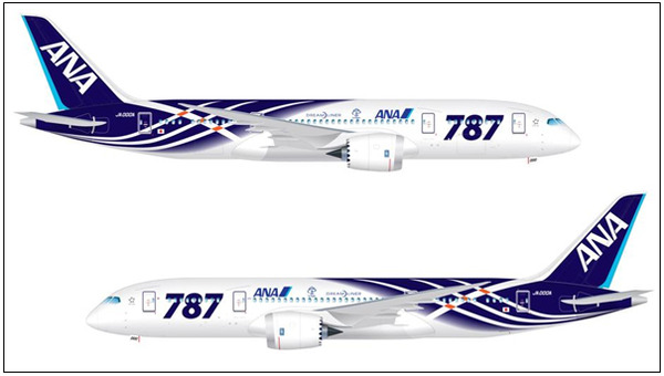 非売品‼️全日空商事ANA B787 Dreamliner 初就航記念　1/200 ANA、特別塗装のB787を公開…世界初飛行を記念 | レスポンス