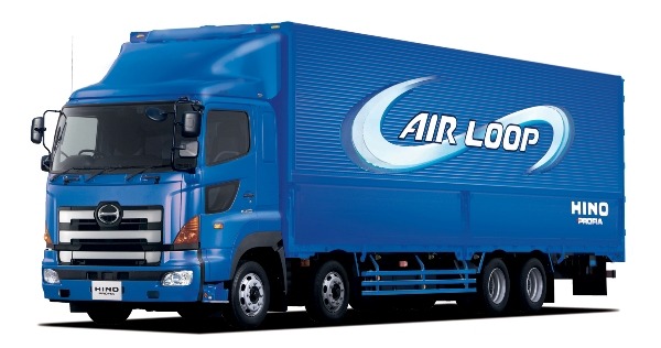 大型トラック「日野プロフィアSS 6×4」の1/50完成品モデルに
