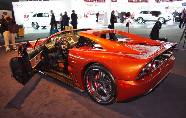 【デトロイトモーターショー12】米国製スーパーカー登場…ファルコン F7 4枚目の写真・画像 レスポンス（Response.jp）