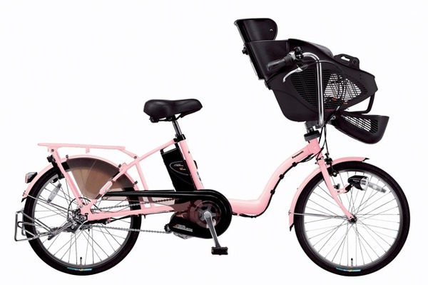 幼児2人同乗電動アシスト自転車、パナソニック ギュット に12Ah
