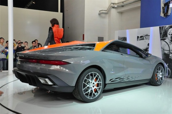 北京モーターショー12】ベルトーネ ヌッチオ 詳細画像…往年のデザイン