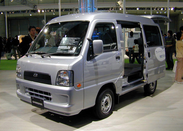 スバル　サンバーバン　（佐川急便・ダスキン） ザ・カーコレクション80HG 015 スバルサンバーバン 佐川急便