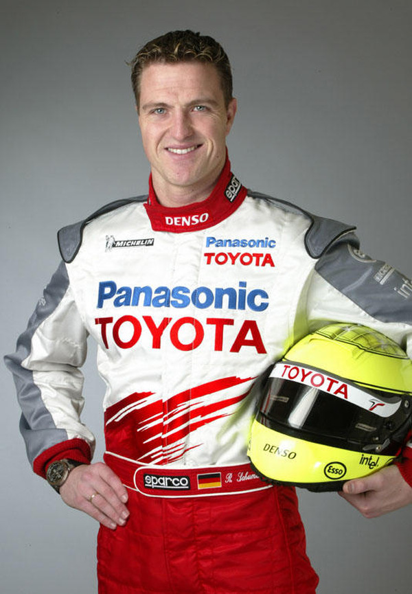 JFC F1 ヘルメット ラルフ・シューマッハ 2005トヨタ 1/12
