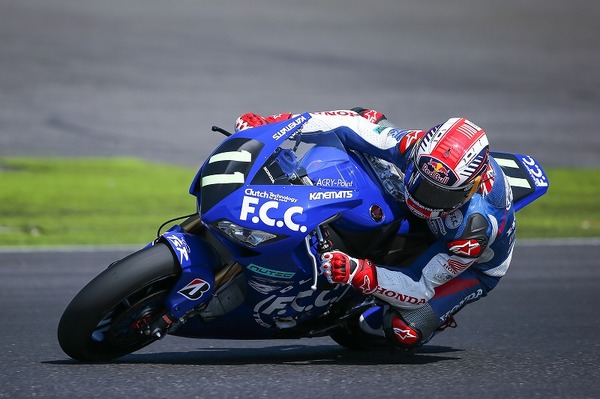 鈴鹿8耐】第3回公開合同テスト、F.C.C.TSR Hondaが総合トップ