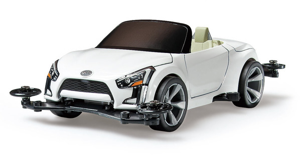 TAMIYA KOPEN　コペンミニ四駆　モーターショーモデル　限定　非売品 タミヤ、ダイハツの軽オープンコンセプト コペン のミニ四駆を発売