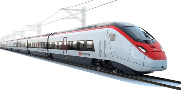 スイス車両メーカー、スイス国鉄から連接式の高速列車29本を受注 スイス車両メーカー、スイス国鉄から連接式の高速列車29本を受注