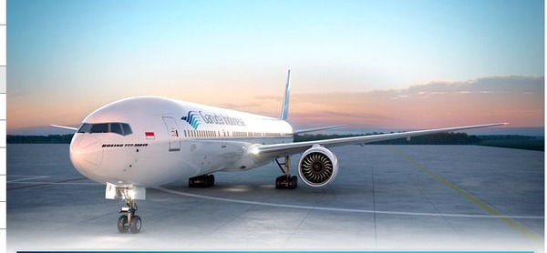 ガルーダインドネシア航空Boeing777-300ER ガルーダ・インドネシア航空 Boeing 777-300 PK-GIG 成田国際