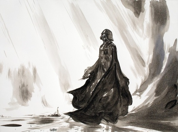 スターウォーズ　ダースベイダー　天野喜孝「Vader」 スターウォーズ ダースベイダー 天野喜孝「Vader」 - メルカリ