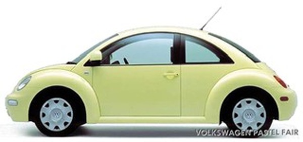 ウッドガレージ ビートル カラー【レモン】 VW ビートル: ボーネルンド