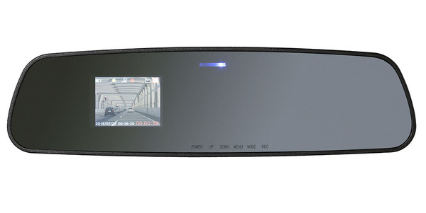 イーバランス、2.7インチ液晶搭載のミラー型ドライブレコーダーを発売