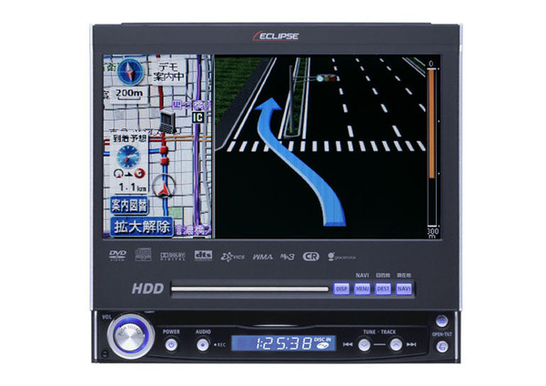 ECLIPSE イクリプス AVN076HD 1DINナビ ジャンク品 イクリプス AVN076HD HDDナビ 1DIN ジャンク（イクリプス ナビ