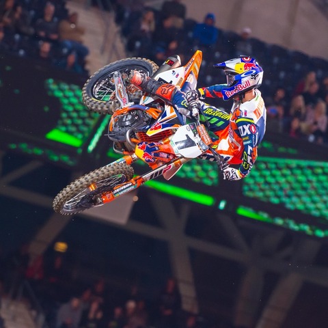 【AMAスーパークロス第2戦】450SXクラスでKTMのダンジーが優勝、レッドプレート獲得 画像