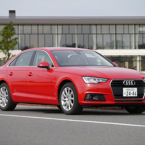 【アウディ A4 試乗】著しく進んだところとライバルに追いついた部分が混在…中村孝仁 画像