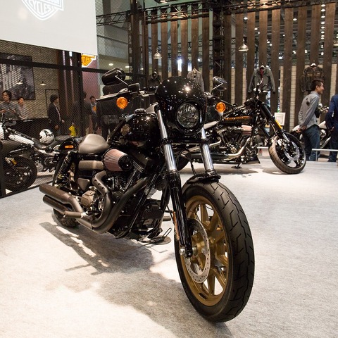 【東京モーターサイクルショー16 動画】ハーレー、カスタム文化前面に…最高峰「CVOブレイクアウト」やローライダー「S」 画像