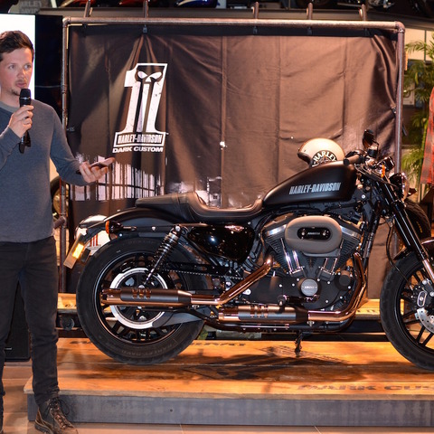 ハーレーダビッドソン、南仏マルセイユで新型「ロードスター」を初披露 画像