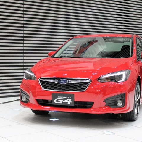 【スバル インプレッサ 新型】ヘキサゴンとコの字の組み合わせは今後のスバルの顔 画像