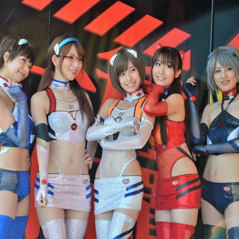 【鈴鹿8耐】エヴァンゲリオンレースクイーンは今年も大人気 画像