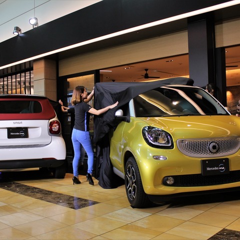 【スマート フォーツー カブリオ ターボ / フォーフォー ターボ】他社から6割、好調アピール 画像