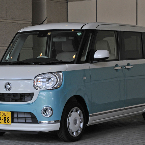 【ダイハツ ムーヴ キャンバス】女性をターゲットに開発されたユーティリティ系軽ワゴン［写真蔵］ 画像