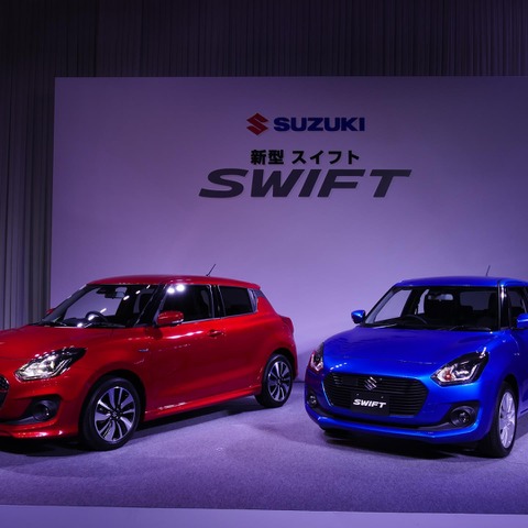 【スズキ スイフト 新型】もともと軽いボディをさらに120kg軽量化 画像