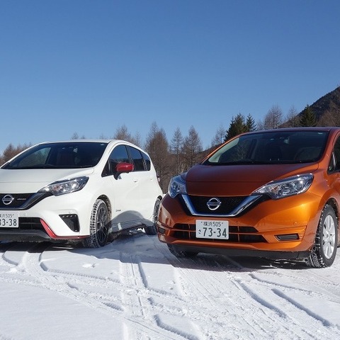 【日産 ノートe-POWER 試乗】雪上、氷上、ターマックで試して再発見したもの…中村孝仁 画像