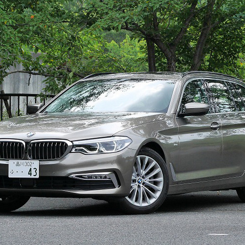 【BMW 523dツーリング 試乗】内燃機関だけが悪者の現状に疑問…中村孝仁 画像