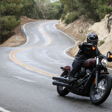 【ハーレー ソフテイル ストリートボブ 試乗】頭の中で「Born to Be Wild」が鳴り止まない…青木タカオ 画像