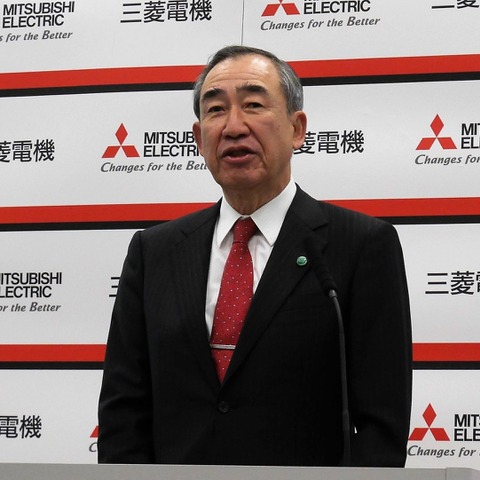 「コンパクトなAI技術を推進」三菱電機柵山社長 画像