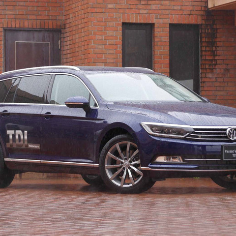 【VW パサート TDI 試乗】「優等生」だが、2年の遅れは大きかった…中村孝仁 画像