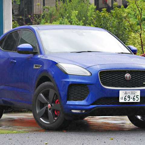 【ジャガー E-PACE 試乗】スポーツカー風の動的性能を持ったSUV…中村孝仁 画像