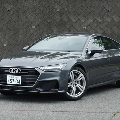 【アウディ A7スポーツバック 新型試乗】自動車の新しい方向性を示す第一歩だ…中村孝仁 画像