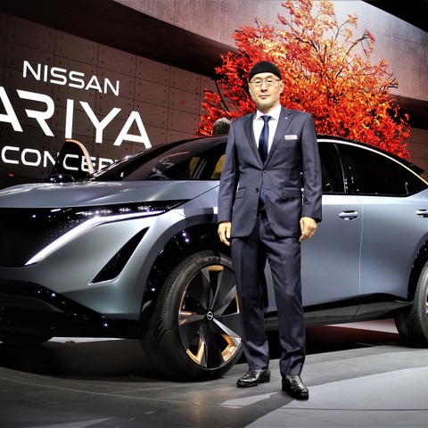 キーワードは「うつろい」、日産 アリア…東京モーターショー2019［デザイナーインタビュー］ 画像
