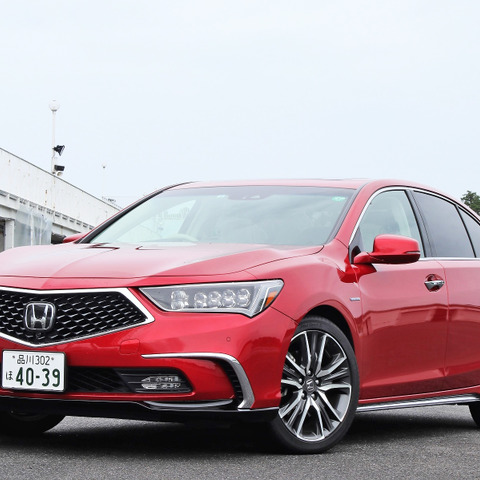 【ホンダ レジェンド 新型試乗】意外と目立ち度は抜群！「一世代前」感は拭えないが…内田俊一 画像