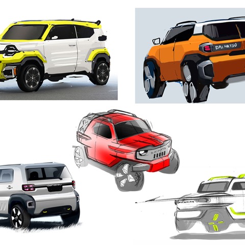 【ダイハツ タフト 新型】楽しく見えることを欧州の商用車から学ぶ…デザイナー［インタビュー］ 画像