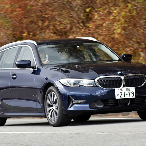 【BMW 3シリーズツーリング 新型試乗】2Lターボになった「318i」は直6なみの気持ち良さ…島崎七生人 画像