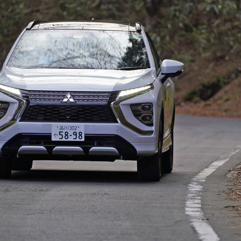 【三菱 エクリプスクロス PHEV 新型試乗】迫力のマスクは、デリカD：5が成功した証…九島辰也 画像