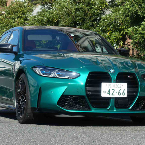 【BMW M3セダン 新型試乗】「最強のセダン」の称号を与えたい…中村孝仁 画像