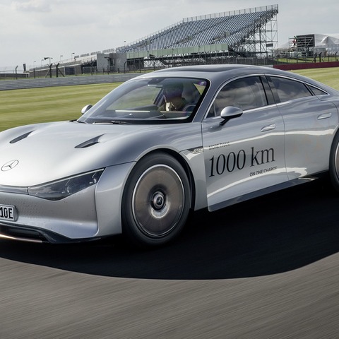 メルセデスベンツの次世代EV、航続1200km超を証明…『ヴィジョンEQXX』が走行テスト 画像