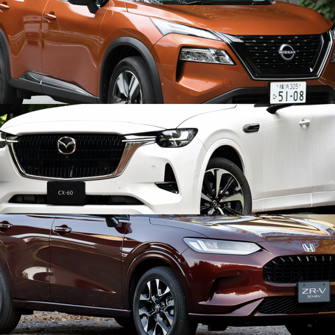 注目のSUV新型3車種を比較：エクストレイル、CX-60、ZR-V…それぞれの強みは？ 画像