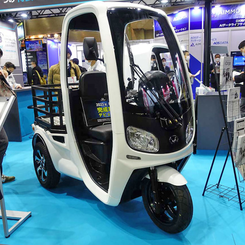 電動3輪バイクはラストワンマイル輸送の要となるか…オートモーティブワールド2023 画像