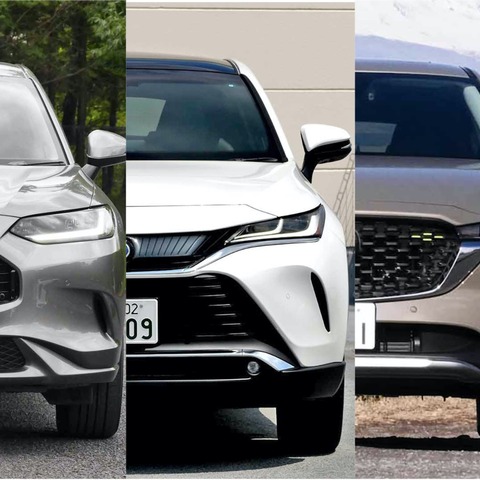 【ZR-V vs ハリアー vs CX-5】SUV3台を徹底比較！ 人気の理由が分かってきた 画像