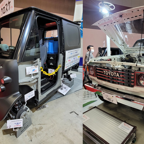 クロスケは超小型で積載量90kg、軽EVとバイクの間を埋めるMUV…ジャパンモビリティショー2023 画像